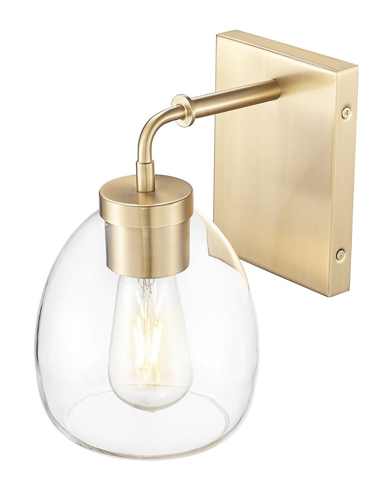 Acclaim Lighting IN40060BR One Light Wall Sconce, Brass